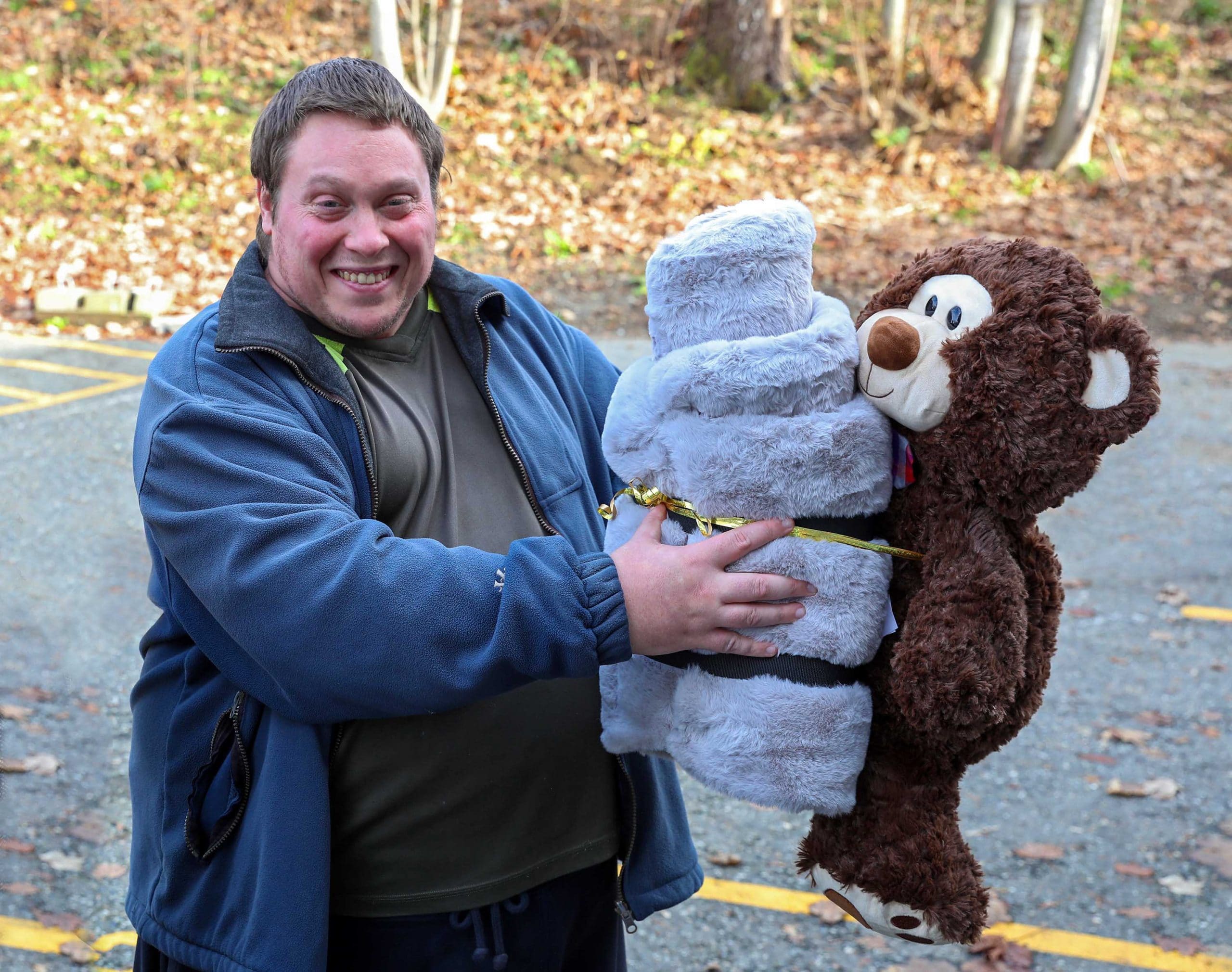Big teddy deals bear jacket