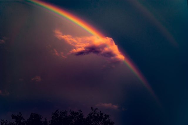Out of the Darkness, a Rainbow