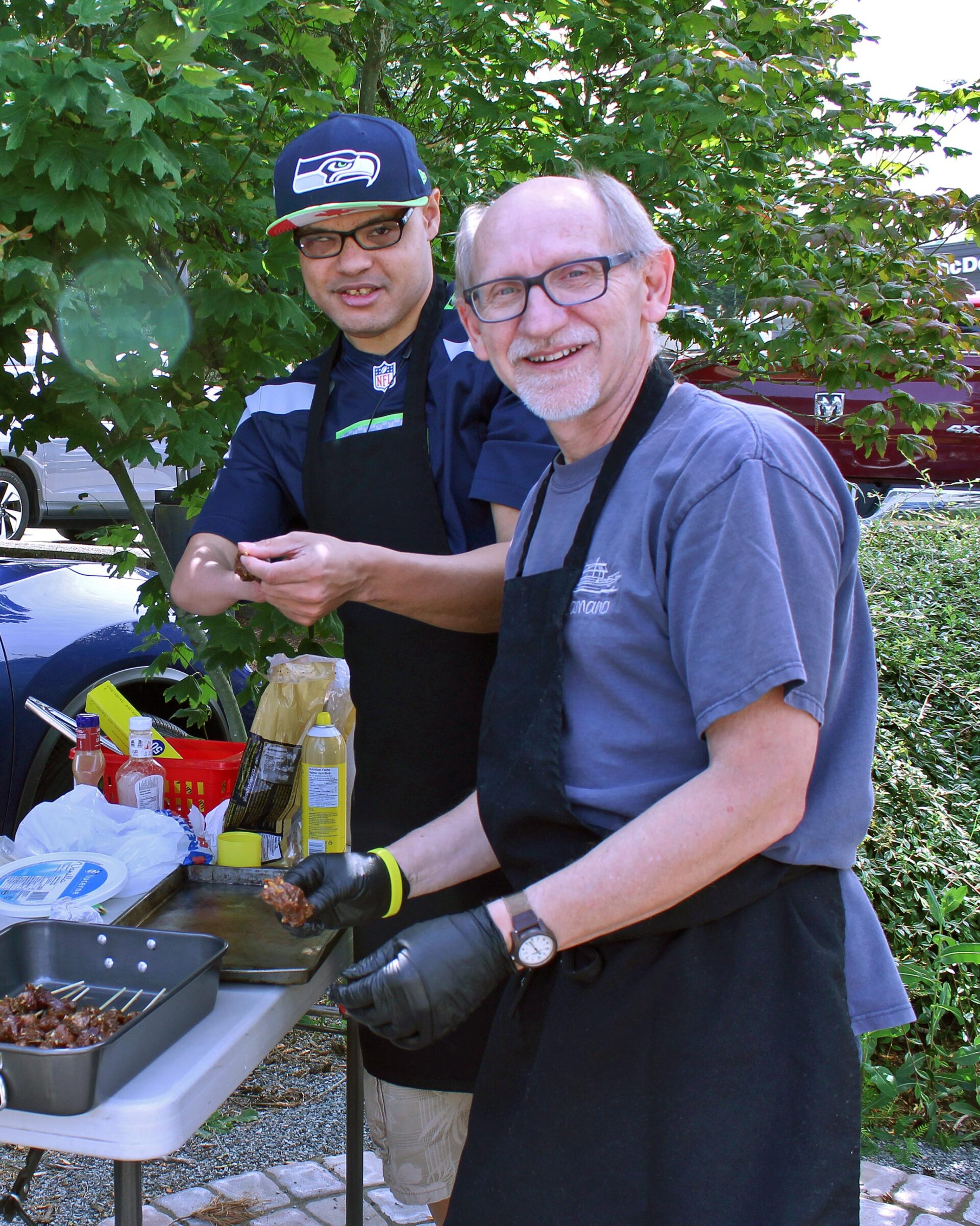 Cam And Jonathan Outdoor Bbq 2019