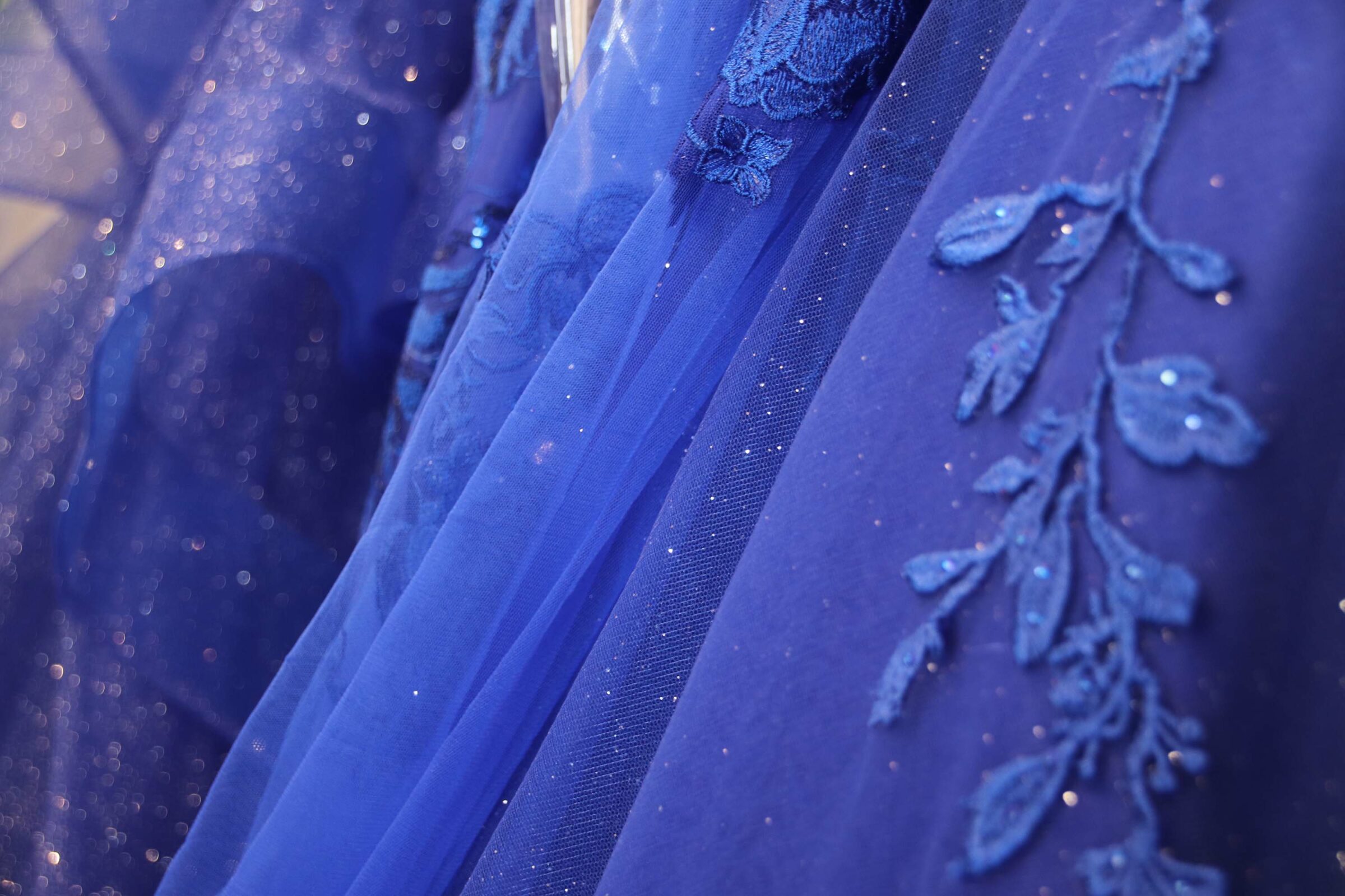Blue Dresses Detail Sm