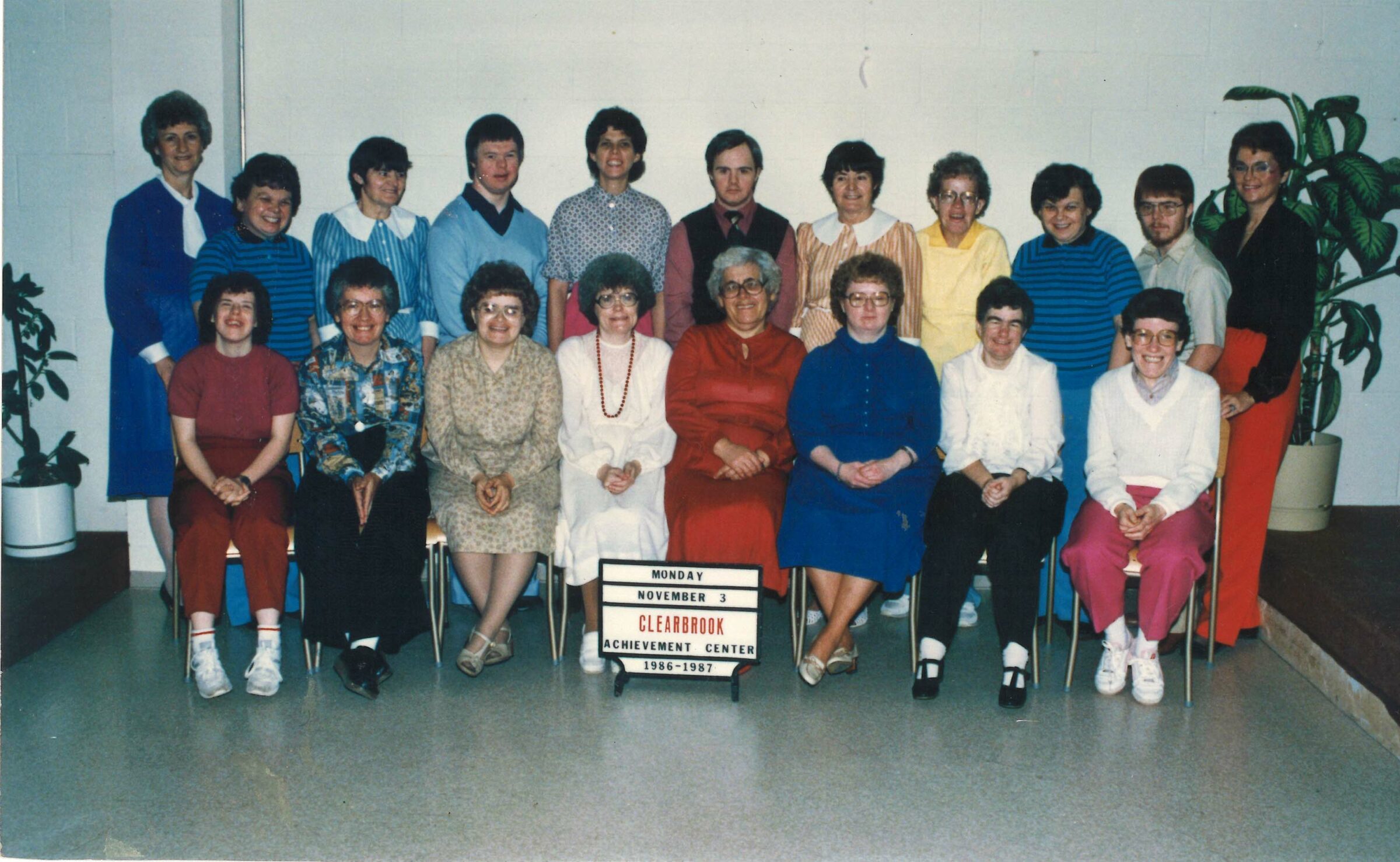 Cac Class Of 1986 1987 Resized Helen Reimer On Left, Eleanor Hooge On Right